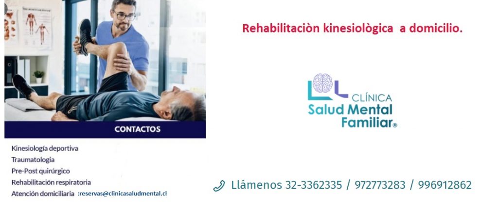 Rehabilitación kinesiólogo, tratamiento kinésico para deportistas, clinica atención física y mental.